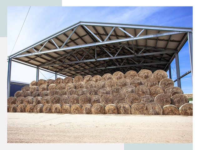 Строительство сенохранилищ в Асбест от 606 руб.