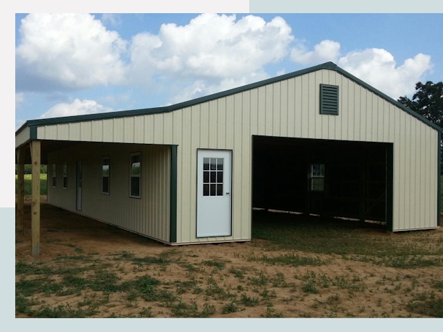 Строительство конюшен в Асбесте