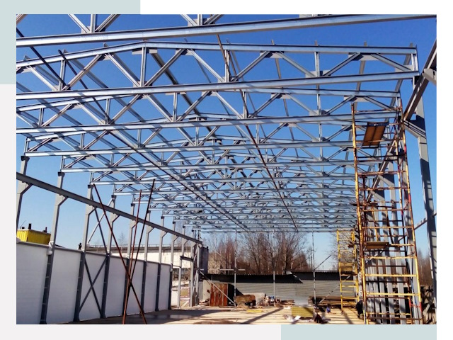 Строительство цехов в Асбест от 606 руб. под ключ