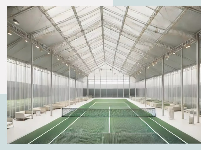 Строительство теннисных кортов в Асбесте