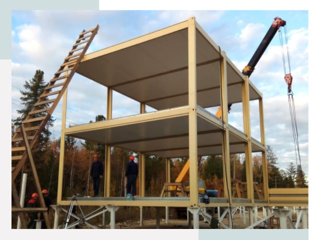 Строительство модульных здания Асбест