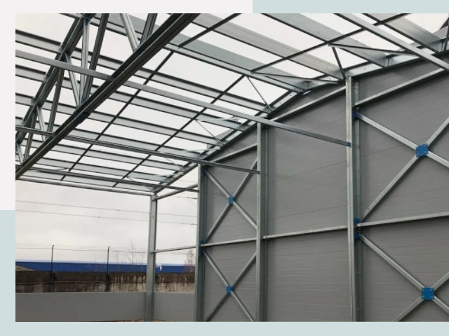 Каркасные ангары от СтальСтрой-Сбс по цене от 606 руб.