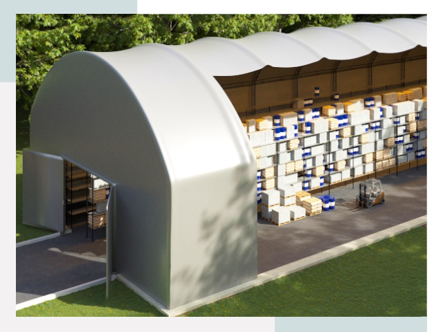 Тентовые ангары в Асбесте