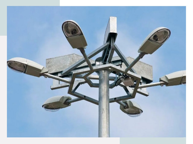 Монтаж осветительных мачт в Асбесте