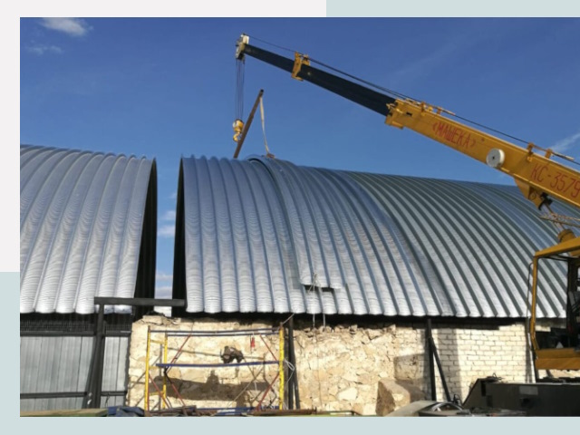 Реконструкция ангаров в Асбесте от 606 руб.